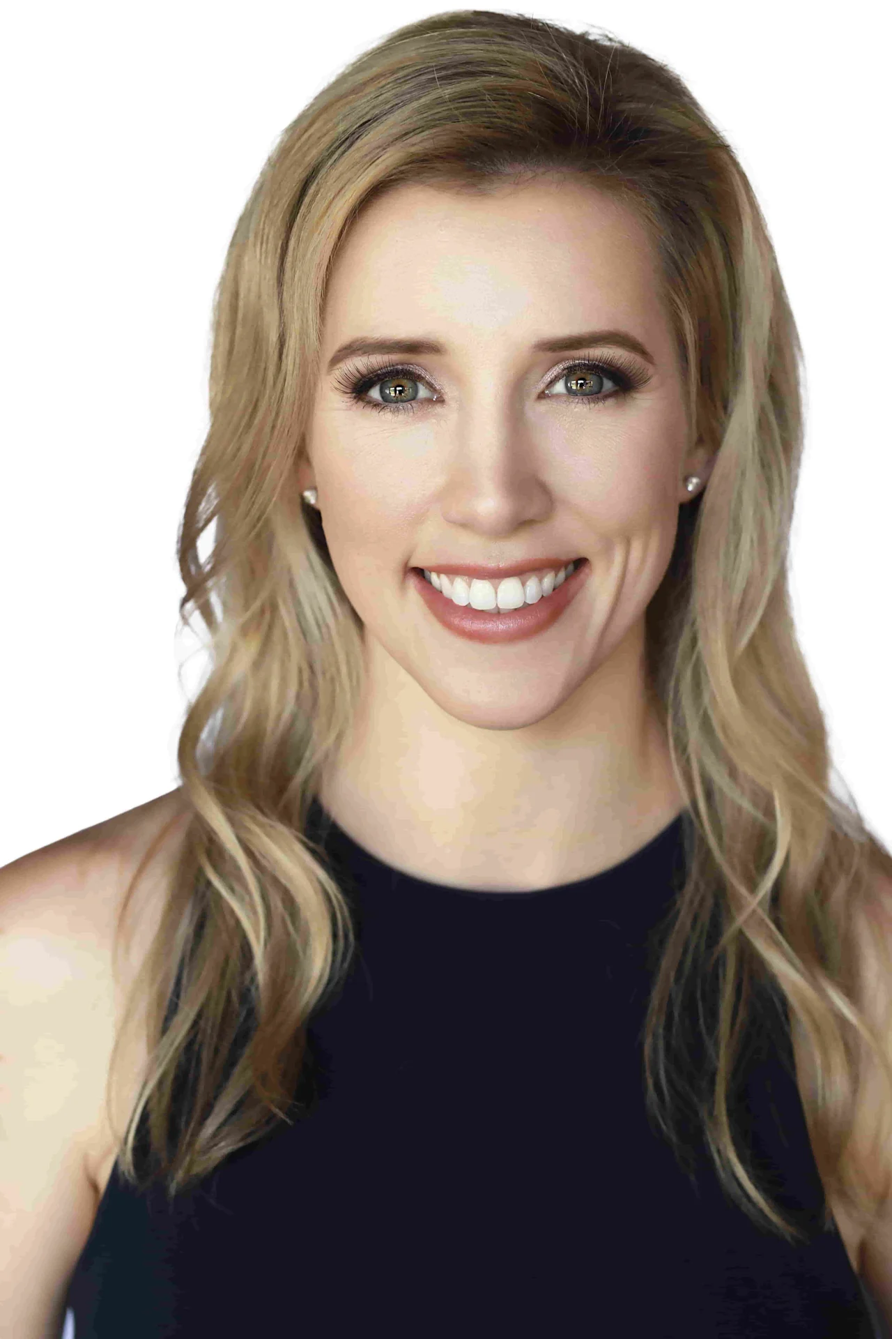 woman smiling