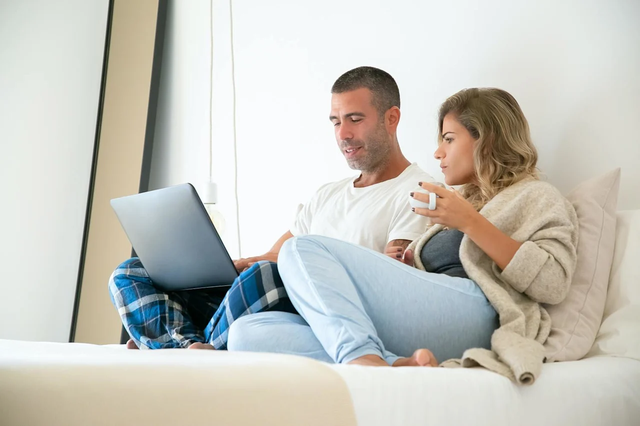 Husband sharing with his wife information about executors and beneficiaries.